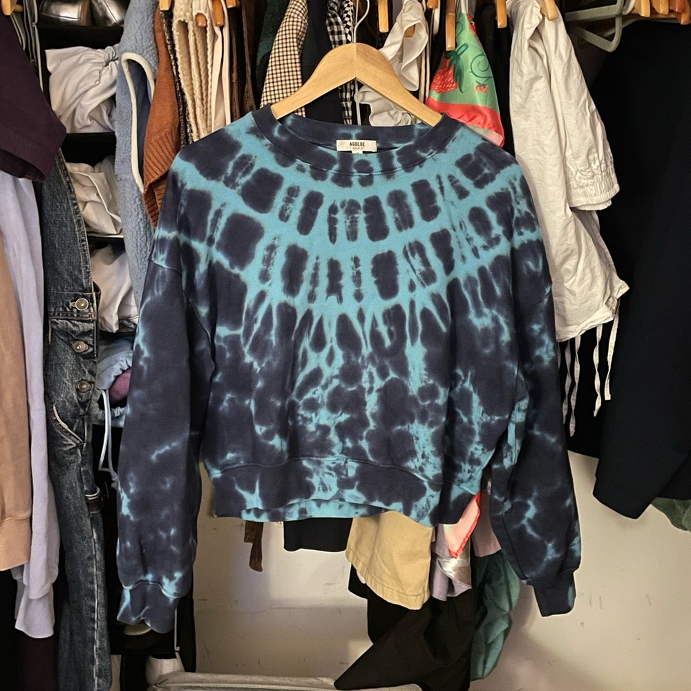 Agolde Tie-Dyed Sweatshirt